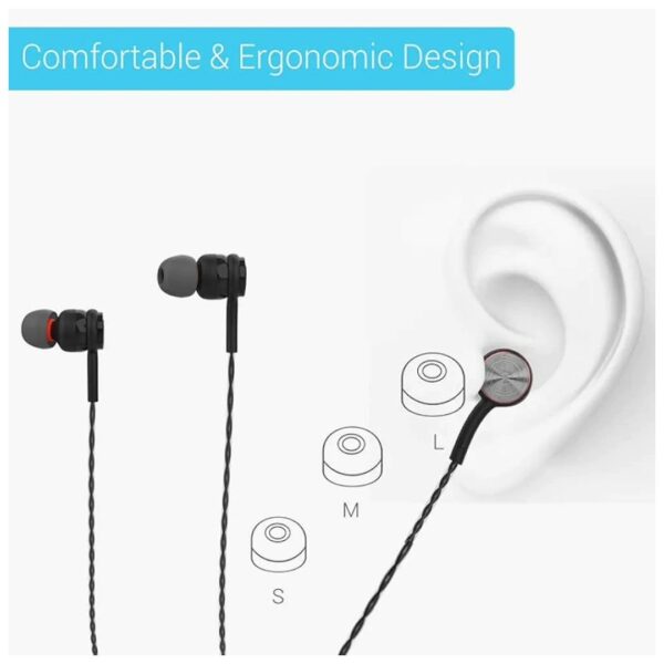 Headset black color inear model for all smartphones - Image 4