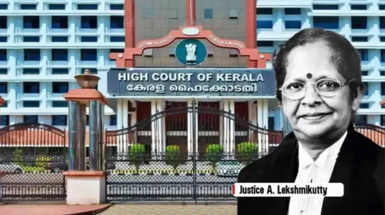 ജസ്റ്റിസ് എ.ലക്ഷ്മിക്കുട്ടി അന്തരിച്ചു