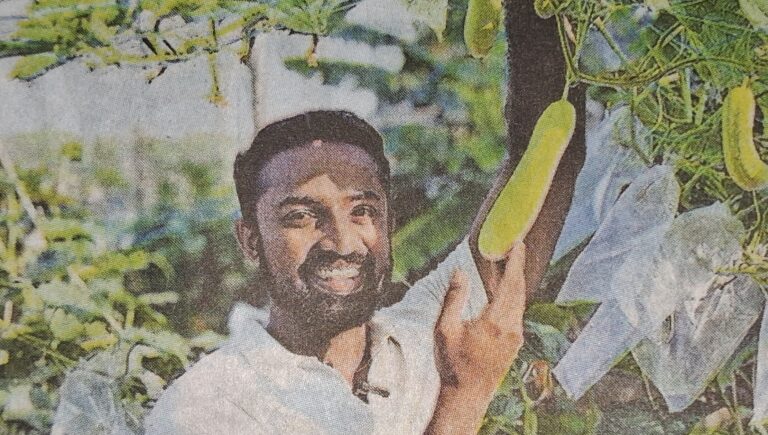 യൂത്ത് ഐക്കൺ പുരസ്കാരം കലസ്ഥമാക്കി വിഷ്ണുരാജ്