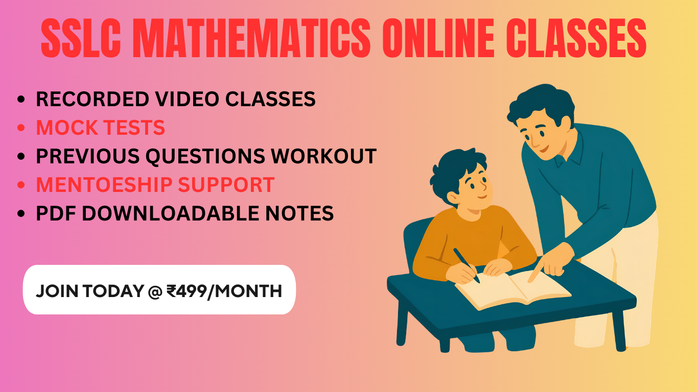 SSLC MATHEMATICS